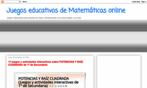 Juegoseducativosdematematicasonline.blogspot.com thumbnail