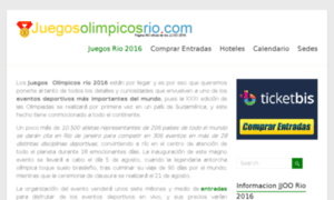 Juegosolimpicosrio.com thumbnail