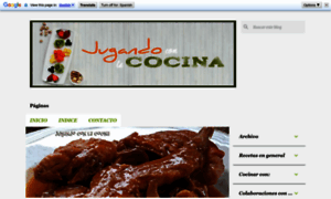 Jugandoconlacocina.blogspot.com thumbnail