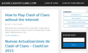 Jugarclashofclans.com thumbnail