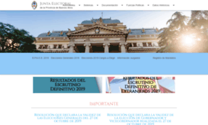 Juntaelectoral.gba.gov.ar thumbnail