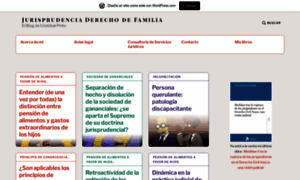 Jurisprudenciaderechofamilia.wordpress.com thumbnail