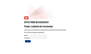 Juscorrientes.gov.ar thumbnail