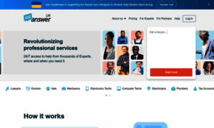 Justanswer.co.uk thumbnail