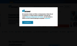 Justanswer.de thumbnail