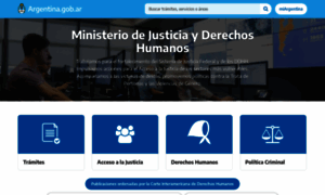 Justicia2020.gob.ar thumbnail