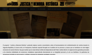 Justiciaymemoriahistorica.umh.es thumbnail