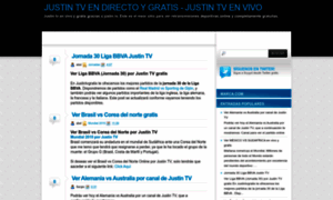Justintvgratis.blogspot.com thumbnail