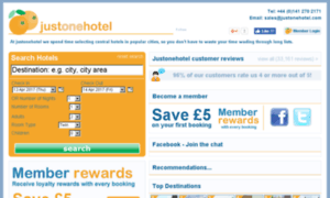 Justonehotel.com thumbnail