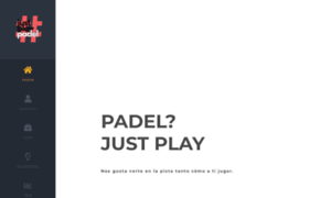 Justplaypadel.com thumbnail