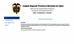 Juzgado2cajica.com thumbnail