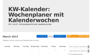 Kalender-kw.com thumbnail