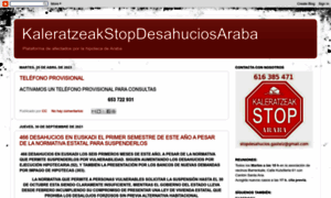 Kaleratzeakstopdesahuciosaraba.blogspot.com.es thumbnail