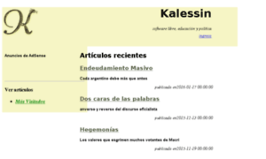 Kalessin.com.ar thumbnail