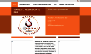 Kaoba-restaurante-bar.webnode.es thumbnail