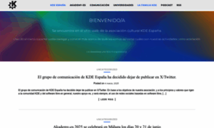 Kde-espana.org thumbnail