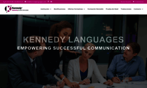 Kennedylanguages.com thumbnail