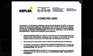 Keplerconstructora.mx thumbnail