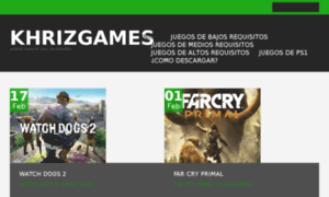 Khrizgames.com thumbnail
