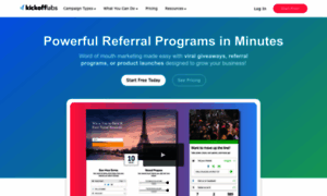 Kickoffpages.com thumbnail