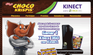 Kinect.chocokrispis.com.mx thumbnail