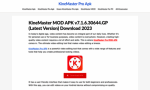 Kinemasterproapkdownload.com thumbnail