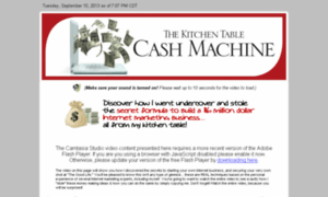 Kitchentablecashmachine.com thumbnail