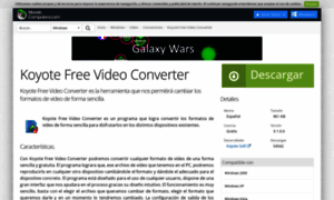 Koyote-free-video-converter.mundocomputers.com thumbnail