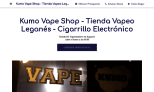 Kumo-vape-shop-vaporizer-store.negocio.site thumbnail