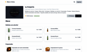 La-areperia.menu.com.py thumbnail