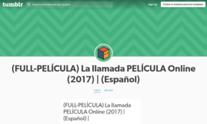 La-llamada-pelicula-completa.tumblr.com thumbnail