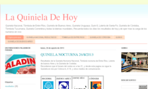 La-quiniela-de-hoy.blogspot.com.ar thumbnail