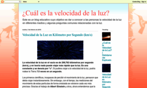 La-velocidad-de-la-luz.blogspot.com thumbnail