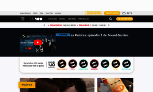 La100.cienradios.com thumbnail