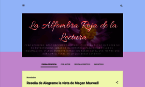 Laalfombrarojadelalectura.blogspot.com thumbnail