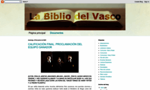 Labibliodelvasco.blogspot.com.es thumbnail