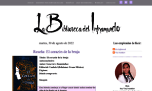 Labibliotecadelinframundo.blogspot.mx thumbnail