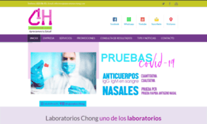 Laboratorioschong.com.mx thumbnail