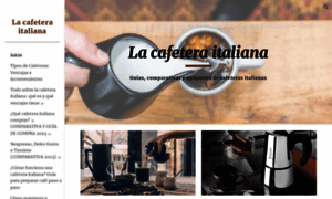 Lacafeteraitaliana.com thumbnail