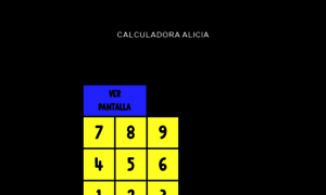 Lacalculadoraalicia.mx thumbnail