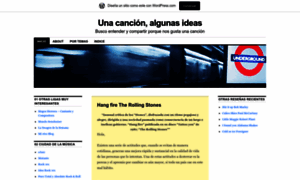 Lacanciondelasemana.wordpress.com thumbnail