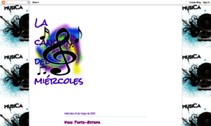 Lacanciondelmiercoles.blogspot.com.es thumbnail