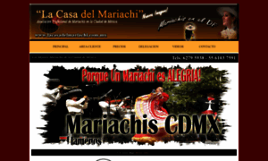 Lacasadelmariachi.com.mx thumbnail