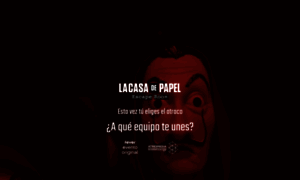 Lacasadepapelescaperoom.com thumbnail