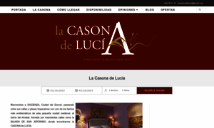 Lacasonadelucia.com thumbnail