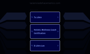 Lacienciadehacerserico.com thumbnail