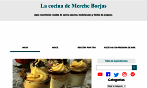 Lacocinademercheborjas.com thumbnail