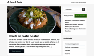 Lacocinademontse.com thumbnail