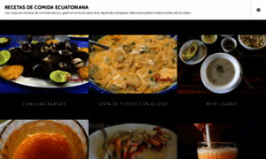 Lacomidaecuatoriana.com thumbnail