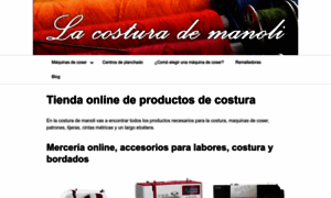 Lacosturademanoli.com thumbnail
